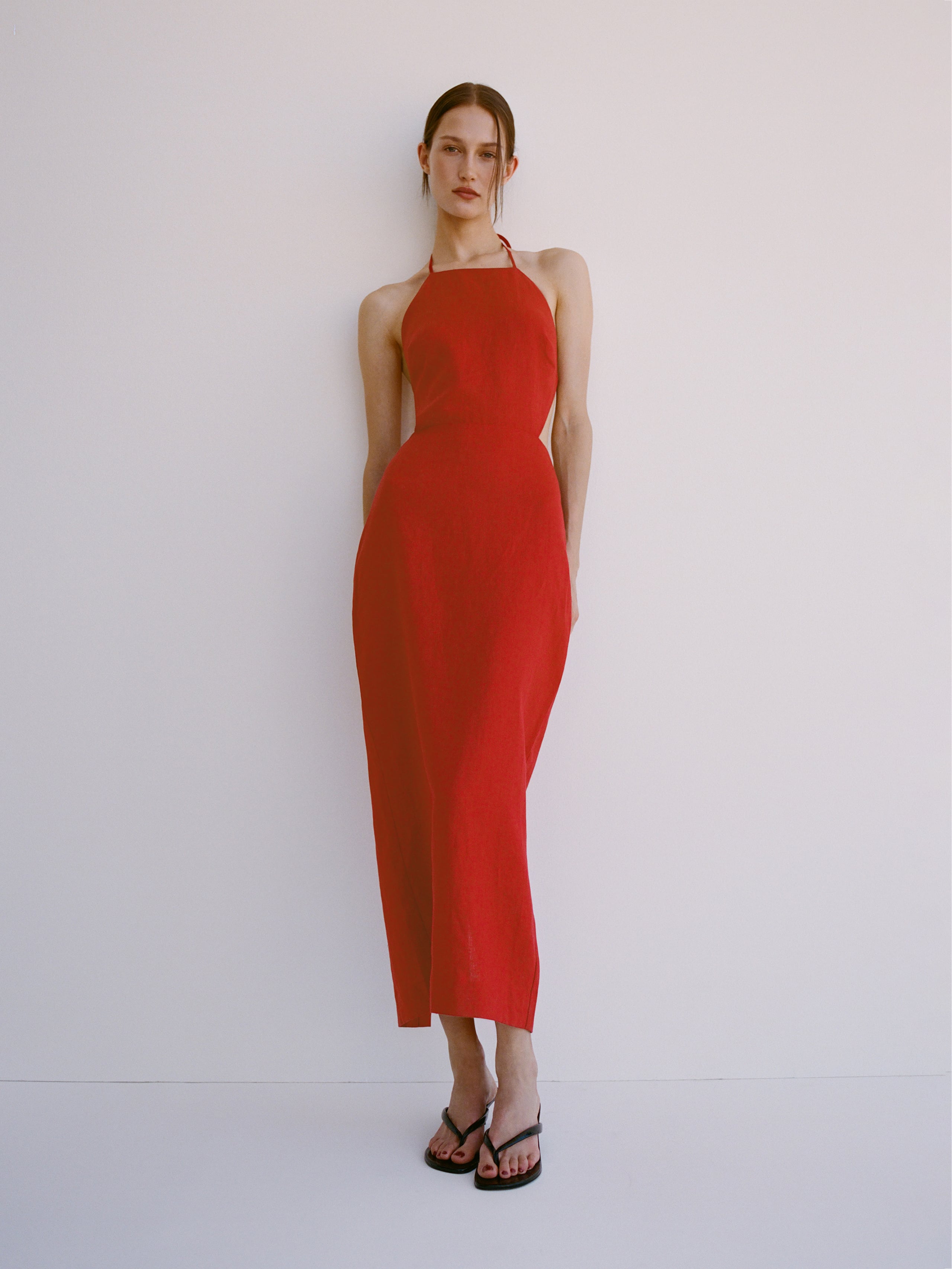 Trista Linen Dress